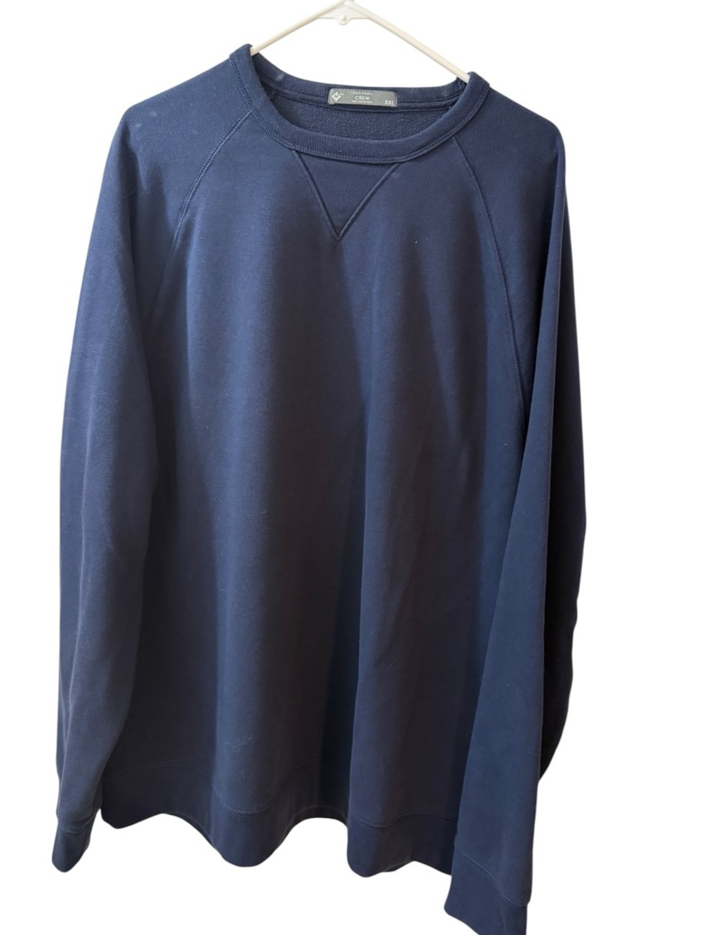 Member’s Mark French Terry Crewneck Sweatshirt Navy XXL 2XL